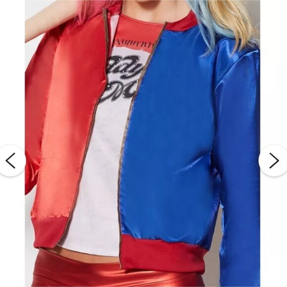 Women's Harley Quinn Suicide Squad Costume Jacket - Size Medium NWT - Picture 4 of 7